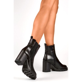 Cizme Model 24-12495B Negru 1 Cizme Model 24-12495B Negru 1