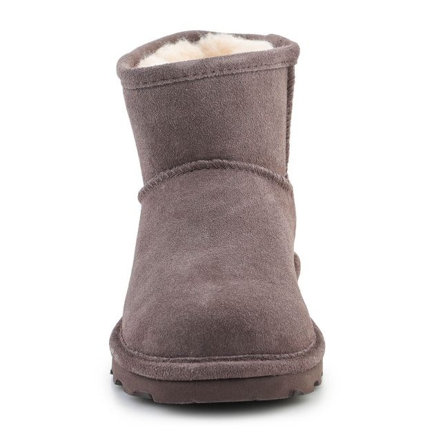 Cizme de zapada captusite cu lana BearPaw Alyssa 2130W-067 gri bej 2