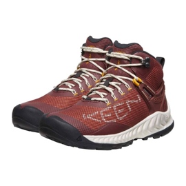 Pantofi de trekking KEEN Nxis Evo Mid Wp KE-1027793 roșu 2