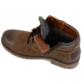 ABIS Încălțăminte caldă pentru bărbați 197 maro 2