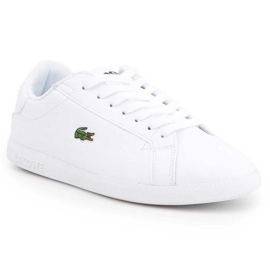 Pantofi stil de viață Lacoste Graduate W 7-37SFA005221G alb 1