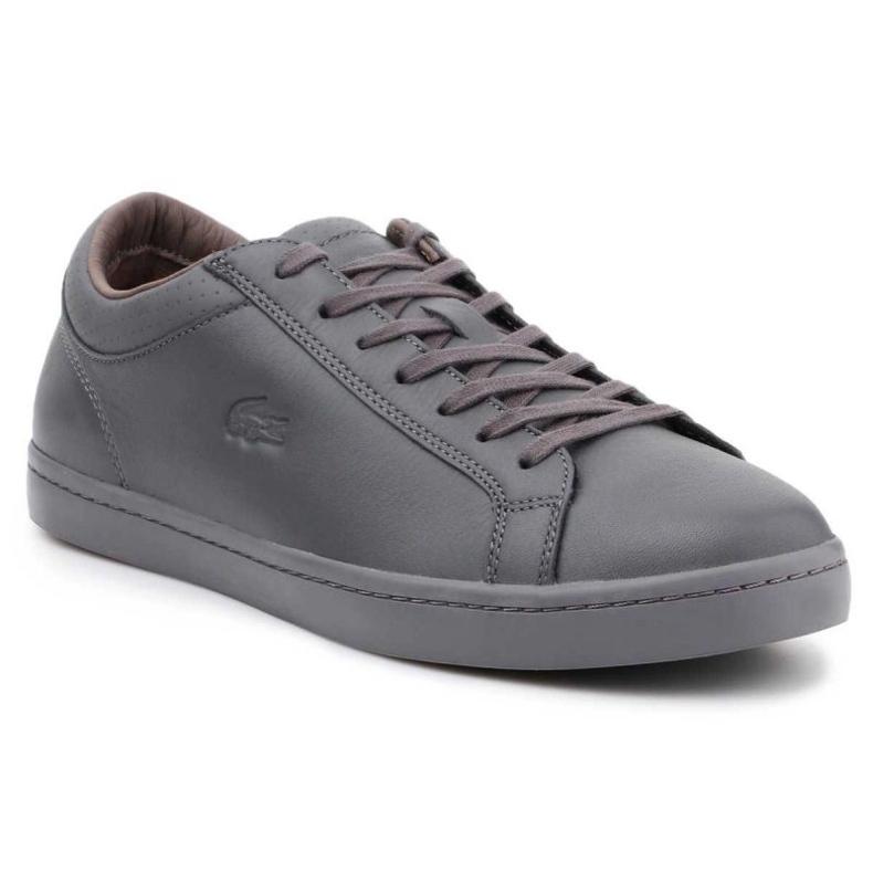 Lacoste Straightset 4 Srm Gry Leather M 30SRM4015 gri 1