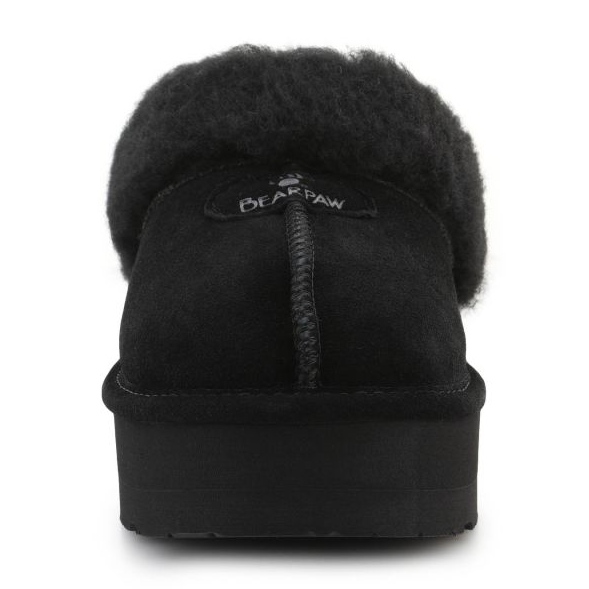 Papuci izolați pentru femei BearPaw Retro Loki 2487W-884 negru 2