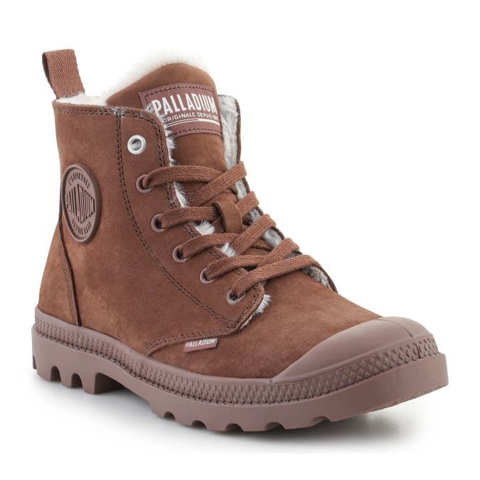 Palladium Pampa Hi Zip Wl 95982-292-M pantofi maro 1