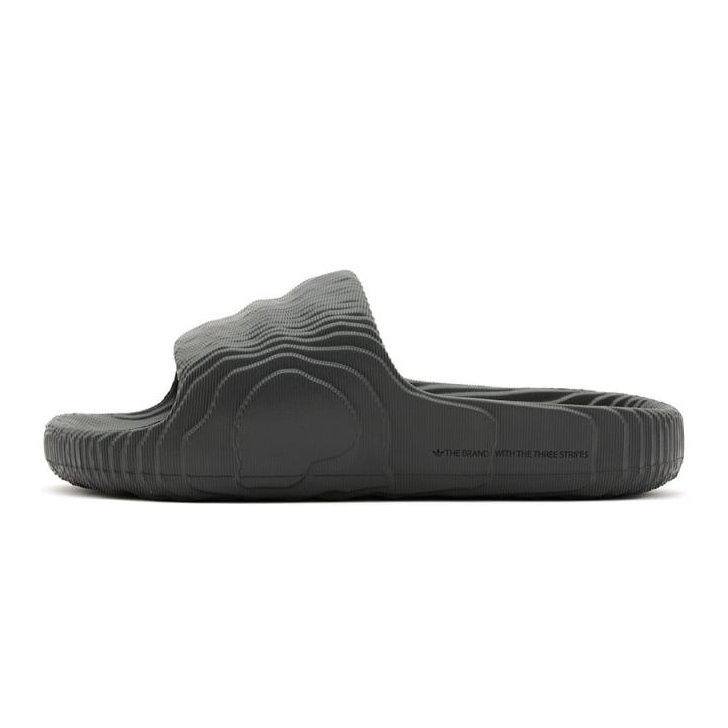 Adidas Adilette 22 Grey Cinci șlapi bărbați, stil de viață, la modă vara, negru (HP6522) gri 1