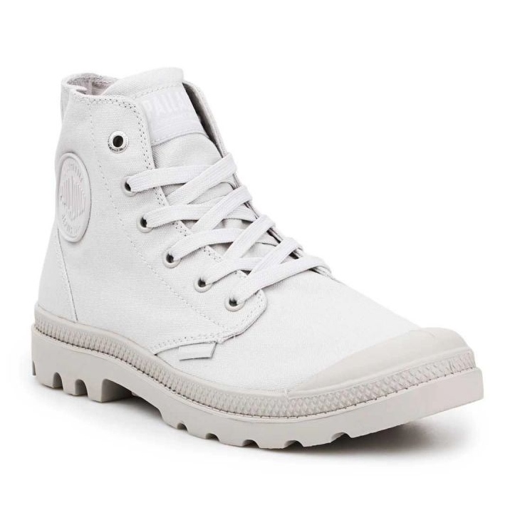 Pantofi Palladium Pampa Hi Mono Moonstruck 73089-055 alb 1