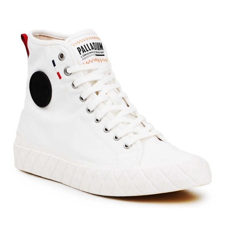 Pantofi Palladium Ace Cvs Mid 77015-116 alb 1