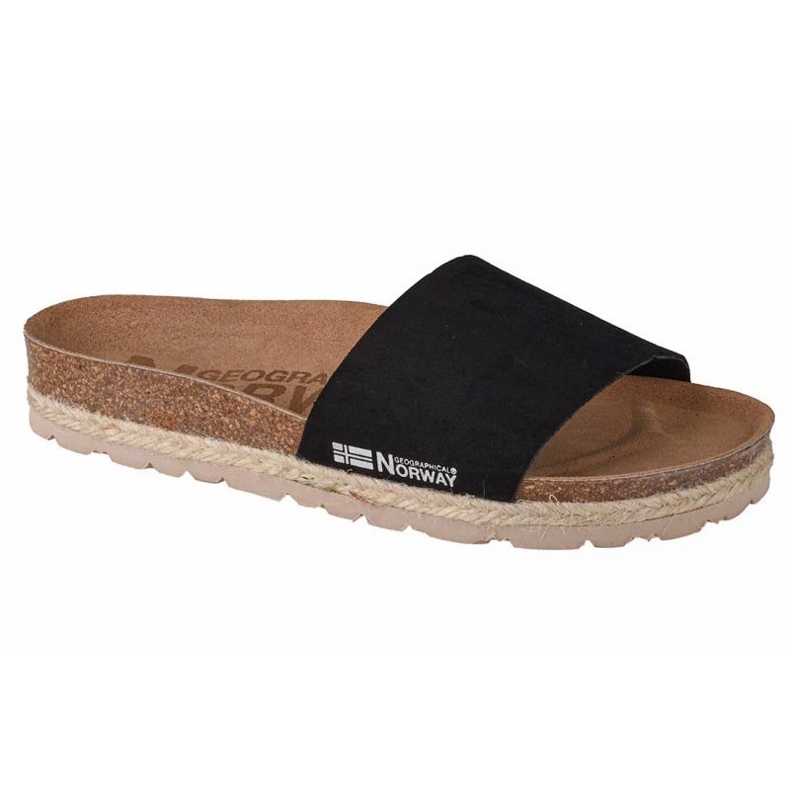 Geographical Norway Geographic Norway Sandalias Baja Verano flip-flops W GNW20406-01 negru 1