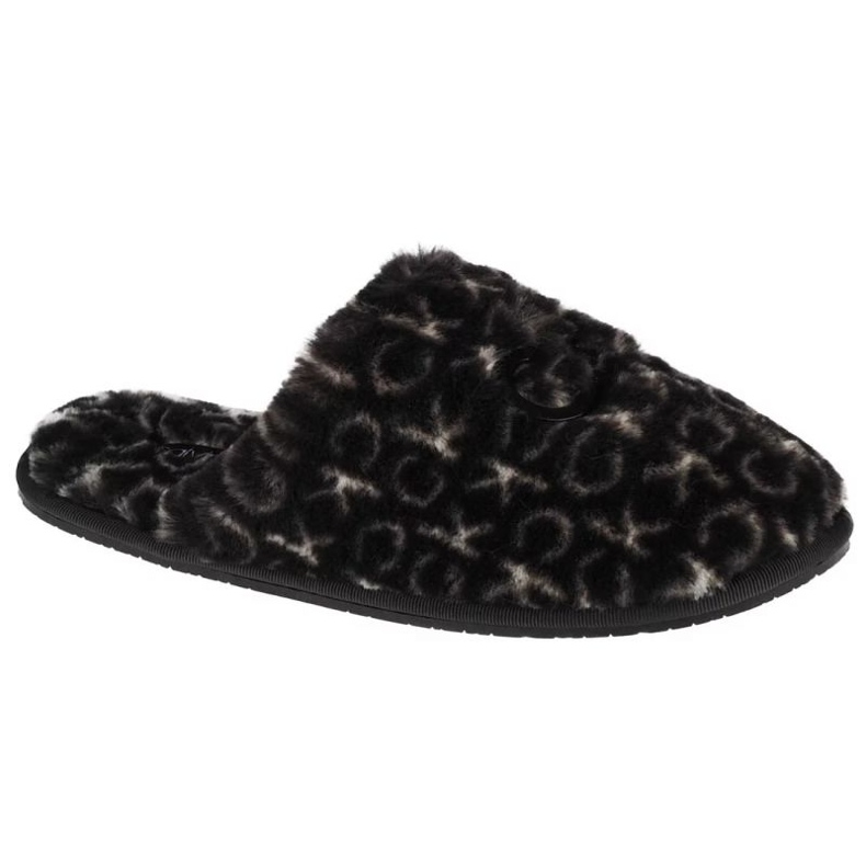 Calvin Klein Slipper Mule Fur Mono papuci HW0HW00536-0GK negru 1