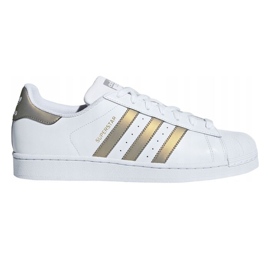 Pantofi Adidas Superstar W D98001 alb 1