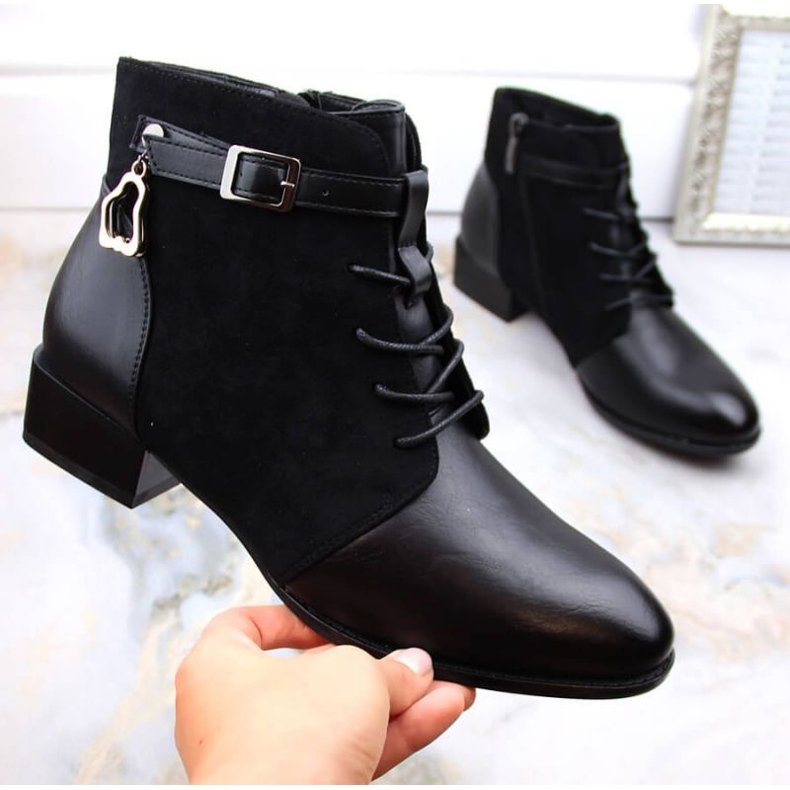 Cizme izolate Potocki W WOL184A, negre negru 1