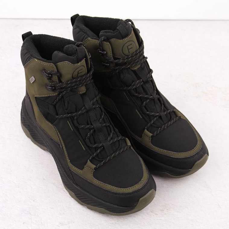 Filippo W PAW488 cizme izolate cu toc și platformă, negre negru 2