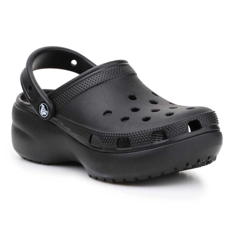 Slapi Crocs Classic Platform Clog 206750-001 negru 1