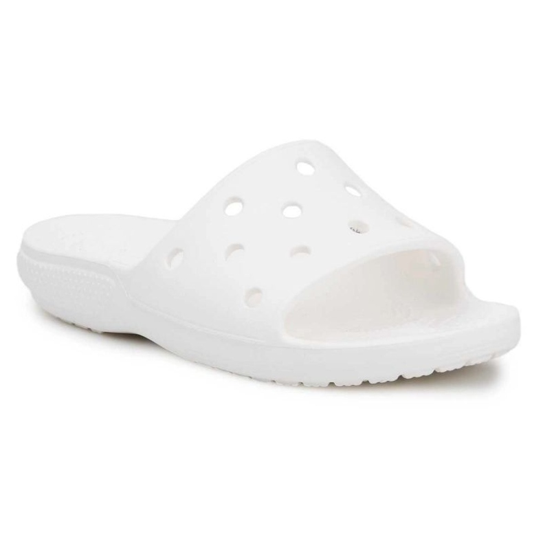 Slapi Crocs Classic Slide 206121-100 alb 1