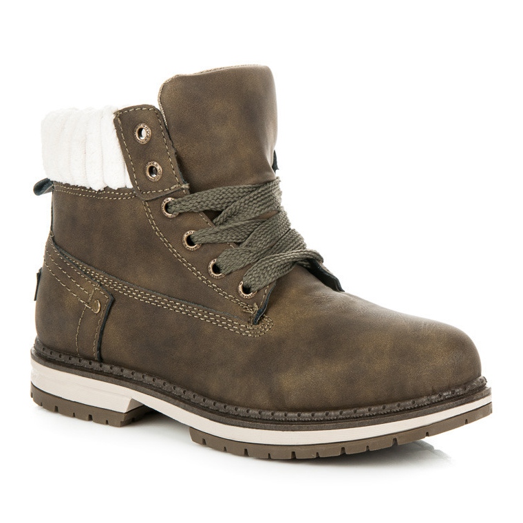 Ideal Shoes Capcani verzi verde 1