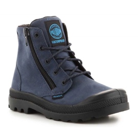 Palladium Pampa Hi Lea Gusset Jr 52744-432 pantofi albastru 1