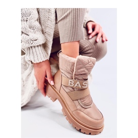 Cizme de zăpadă damă Little Khaki bej 1