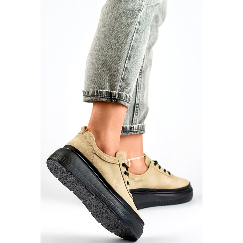 Pantofi sport Model GD-XF-120A-BE Bej - PRIMO 1 Pantofi sport Model GD-XF-120A-BE Bej - PRIMO 1