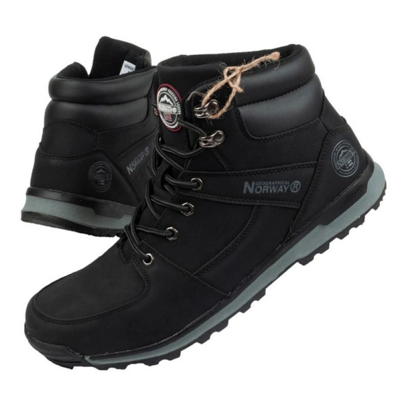 Geographical Norway NIAGARA-GN Pantofi negri negru 1