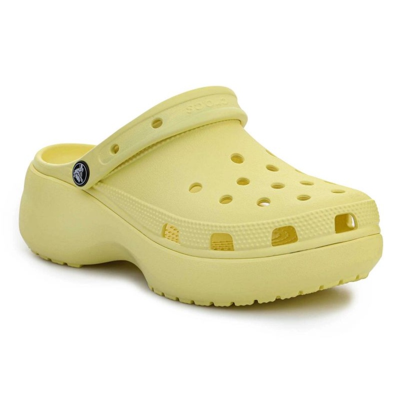 Crocs Classic Platform Clog W 206750-7HD galben 1