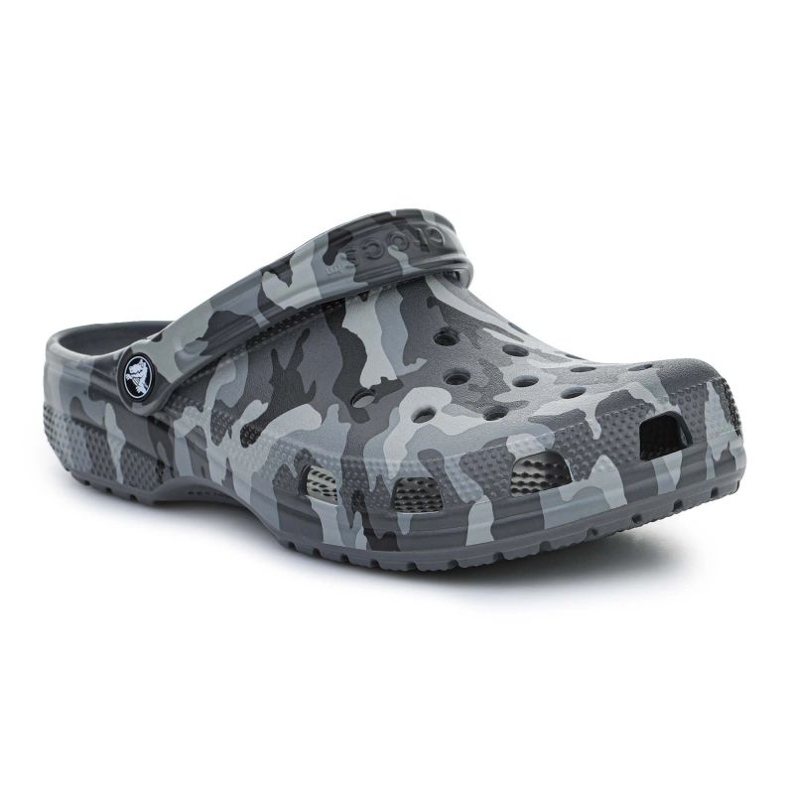 Șlapi Crocs Classic Printed Camo Clog 206454-0IE negru 1