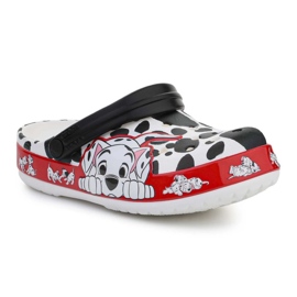 Crocs Fl 101 Dalmatians Copii Saboți 207483-100 alb 1
