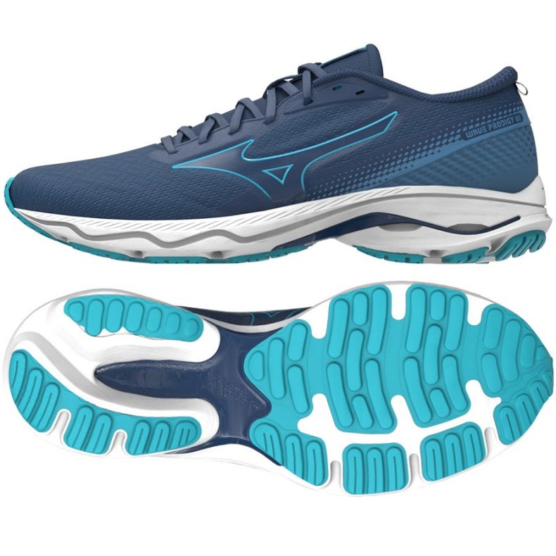 Pantofi Mizuno Wave Prodigy 6 J1GC241001 albastru 1