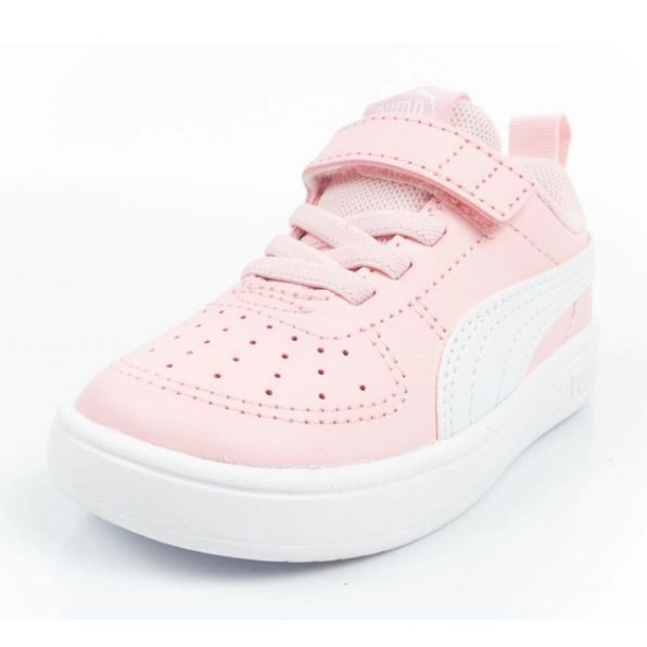 Pantofi sport Puma Rickie Ac 384314 10 alb roz 2 Pantofi sport Puma Rickie Ac 384314 10 alb roz 2
