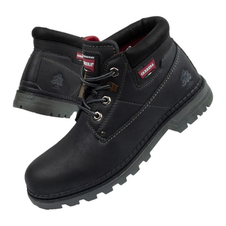 Pantofi Carrera Chukka CAM021057-03 negru 1