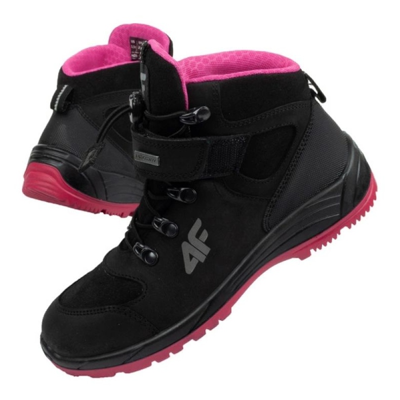 Pantofi de trekking 4F HJZ21-JOBMW251 21S negru 1