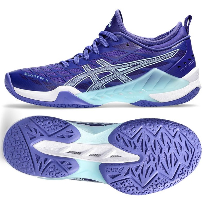 Pantofi Asics Blast Ff 3 M 1072A080-401 violet trandafiri și violete 1