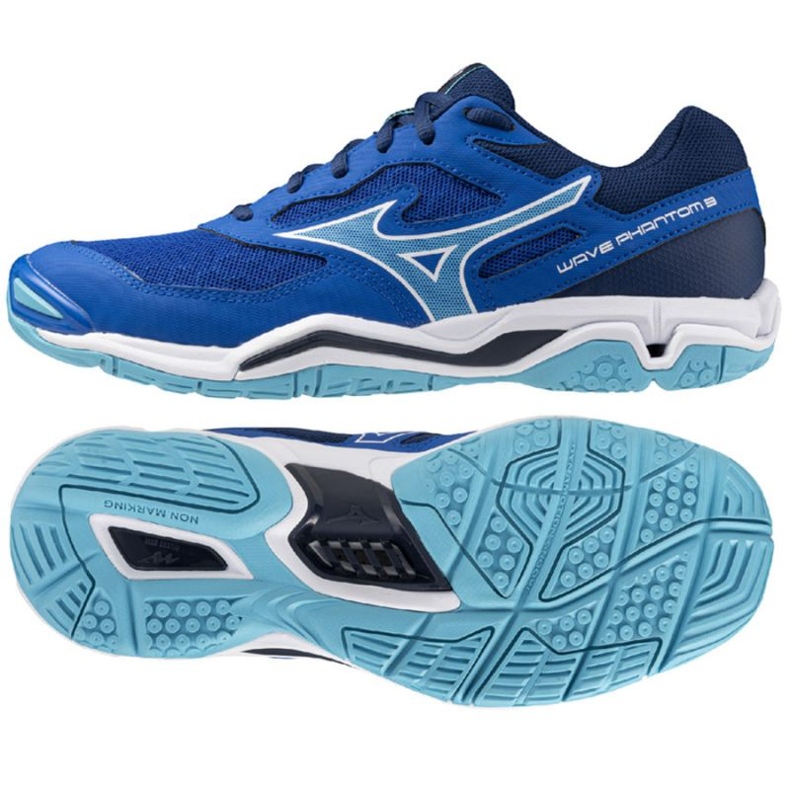 Pantofi Mizuno Wave Phantom 3 X1GA226076 albastru 1