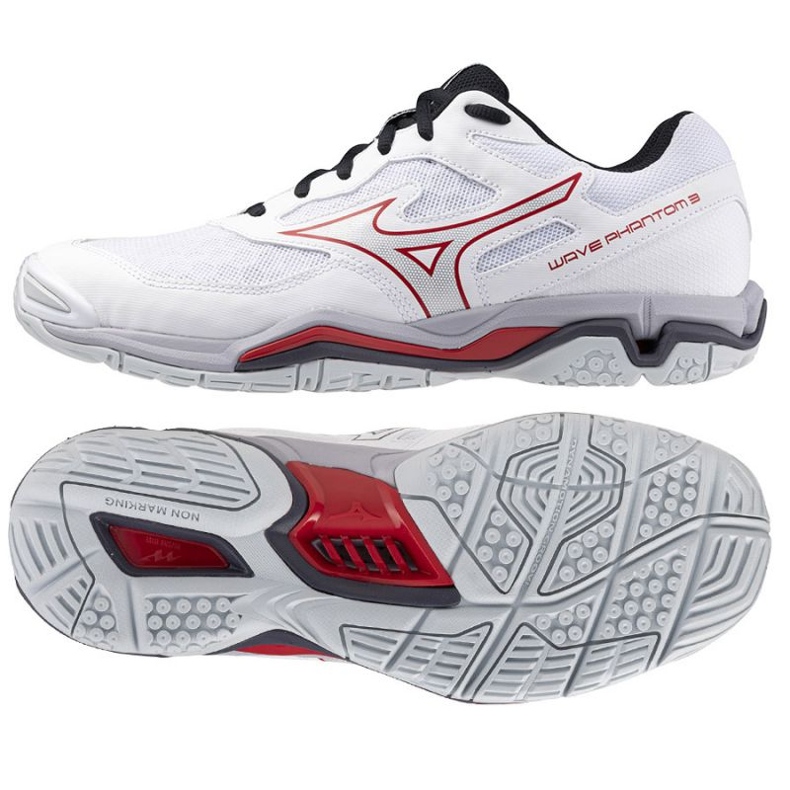 Pantofi Mizuno Wave Phantom 3 X1GA226096 alb 2