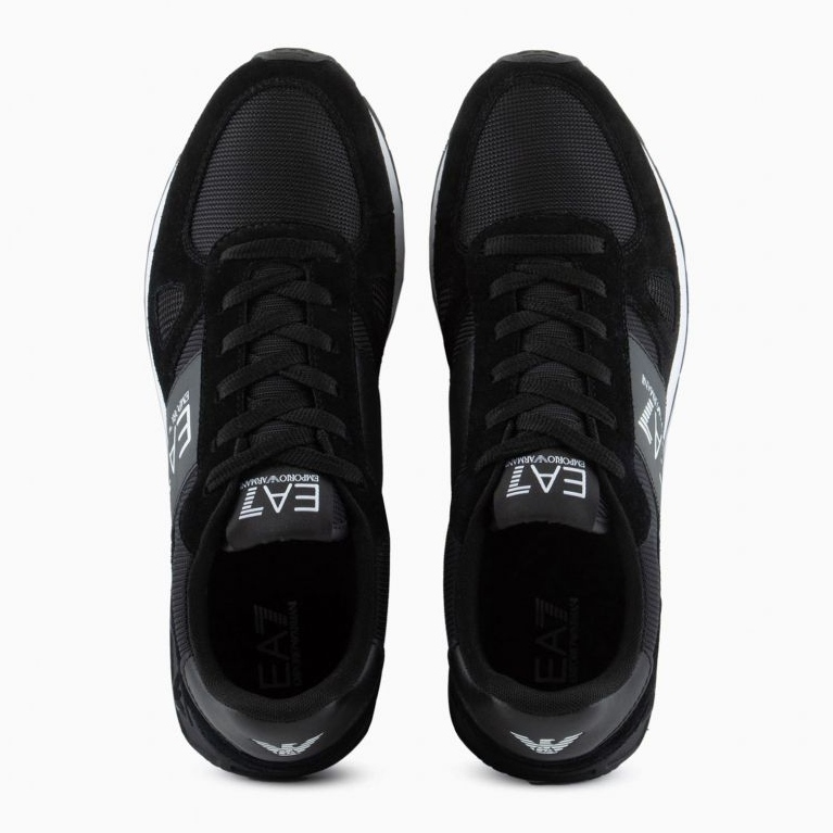 Pantofi EA7 Emporio Armani Legacy X8X151-XK354-A120 negru 1