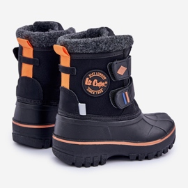Cizme de zăpadă cu velcro pentru copii Lee Cooper LCJ-24-44-2865K Negru 2