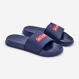 Flip-flops pentru bărbați Big Star OO174029 bleumarin albastru 1