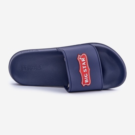 Flip-flops pentru bărbați Big Star OO174029 bleumarin albastru 2