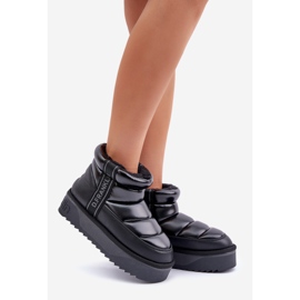 Cizme de zăpadă joase, cu talpă groasă D.Franklin DFSH371011 Negru 1 Cizme de zăpadă joase, cu talpă groasă D.Franklin DFSH371011 Negru 1