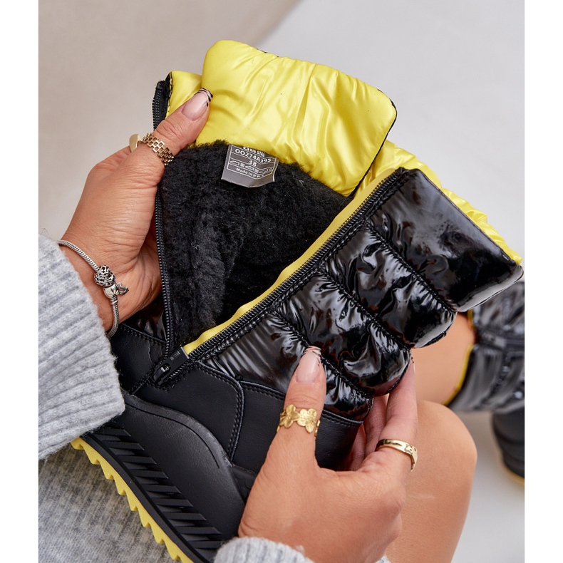 Cizme de zăpadă damă Big Star cu blană OO274A395 Negru 2 Cizme de zăpadă damă Big Star cu blană OO274A395 Negru 2