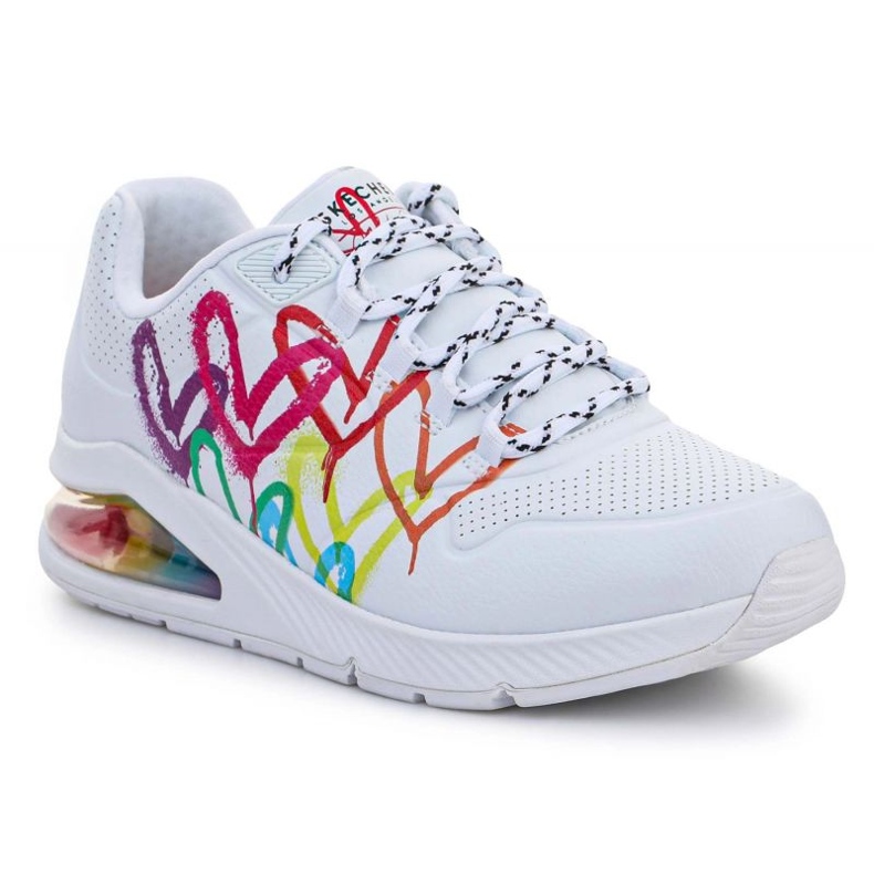 Pantofi Skechers Uno 2 - Floating Love 155521-WHT alb 1