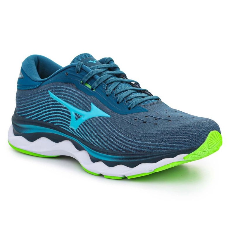 Pantofi Mizuno Wave Sky 5 J1GC210226 albastru 1