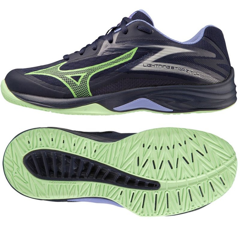 Pantofi Mizuno Lightning Star Z7 Jr V1GD230311 albastru 1