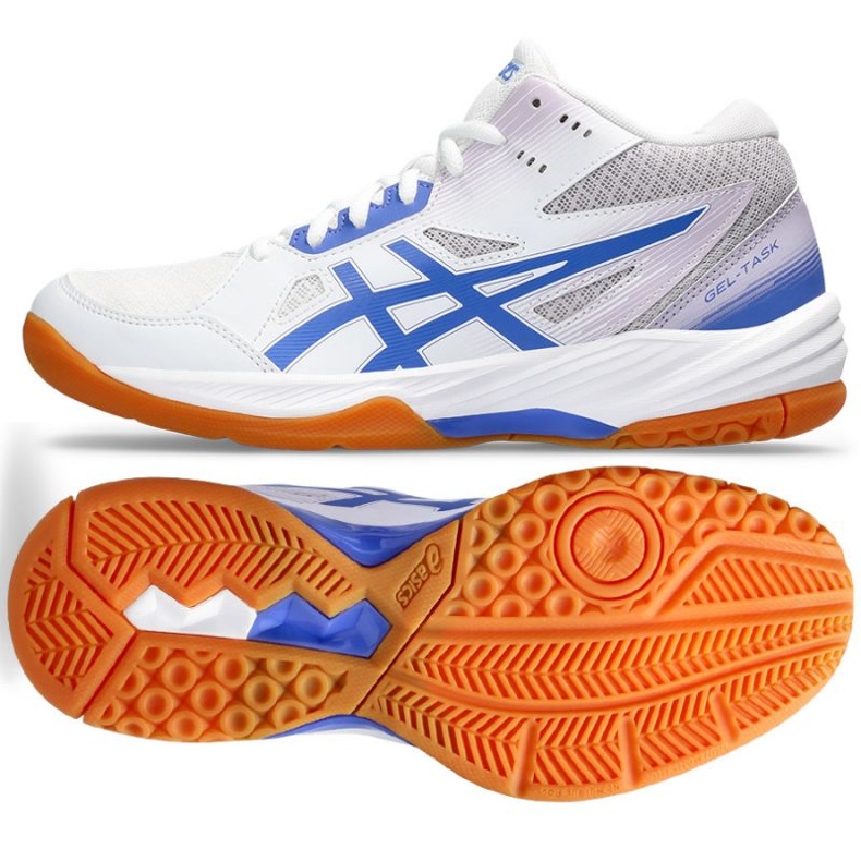Pantofi de volei Asics Gel-Task Mt 3 W 1072A081-104 alb 1