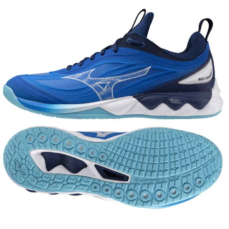 Pantofi Mizuno Wave Luminous 3 V1GA242001 albastru 1