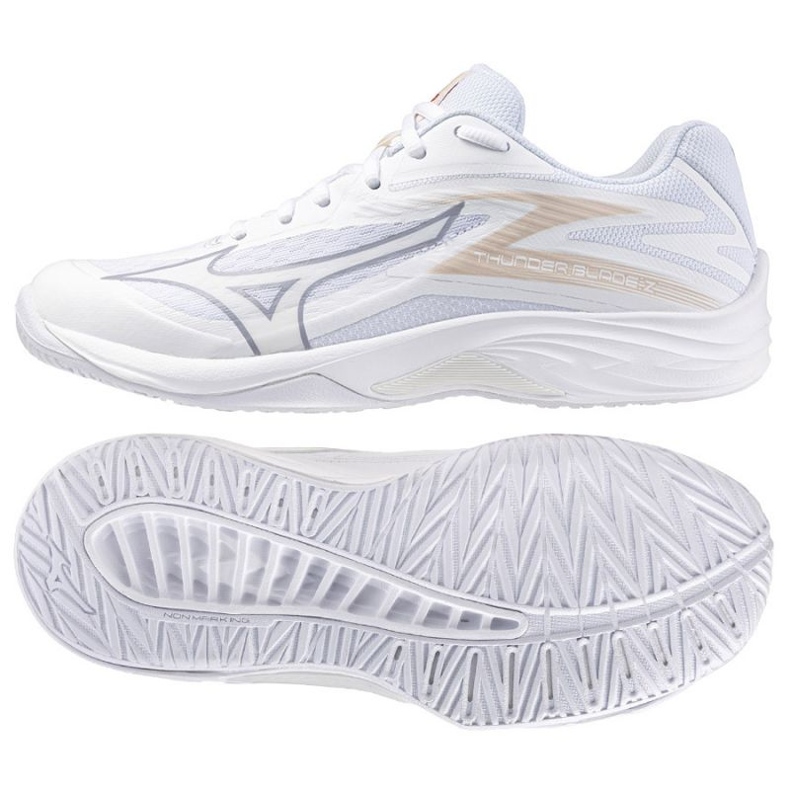 Pantofi Mizuno Thunder Blade Z V1GC237025 alb 2