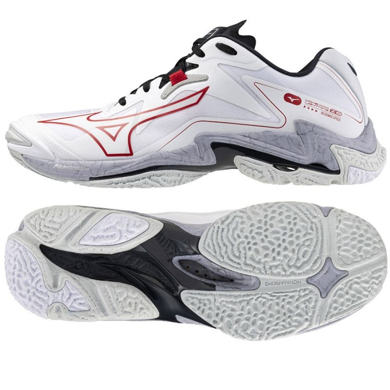 Pantofi Mizuno Wave Lightning Z8 V1GA240096 alb 1