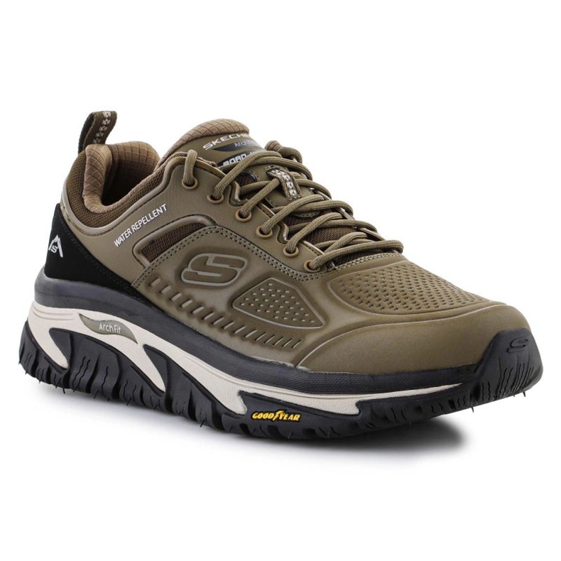 Pantofi Skechers Arch Fit Road Walker-Recon 237333-OLBK maro 1