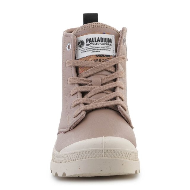 Palladium Pampa Hi Re-Vegn Pantofi din piele 74378-284-M bej 2