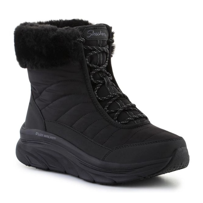 Pantofi Skechers D`lux Walker - Winter Solstice 167388-BBK negru 1