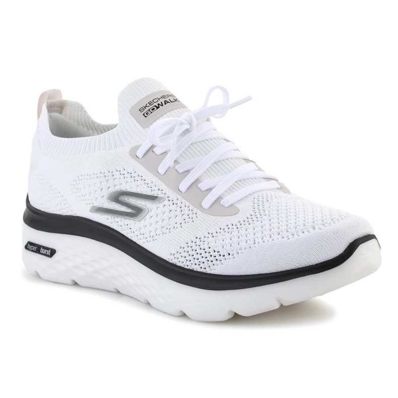 Pantofi Skechers Go Walk Hyper Burst-Maritime M 216083-WBK alb 1